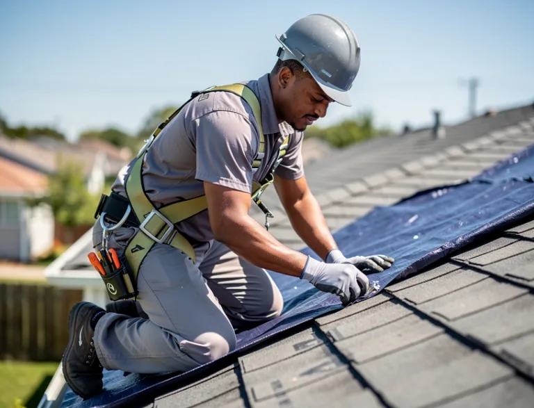 Roof Tarping service in York